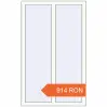 Prețuri Ferestre 860x1400 mm REHAU BRILLANT DESIGN RAL 9016 Traffic white two-sided. Preț: 913,69 lei