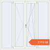 Prețuri Ferestre 1800x1800 mm BASE REHAU EURO 60 RAL 9016 Traffic white two-sided. Preț: 2.917,63 lei