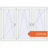 Prețuri Ferestre 1880x1360 mm REHAU BRILLANT DESIGN RAL 9016 Traffic white two-sided. Preț: 3.229,46 lei