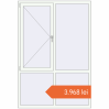 Prețuri Ferestre 1400x2050 mm ENERGY-SAVING REHAU SYNEGO MD RAL 9016 Traffic white two-sided. Preț: 3.967,97 lei