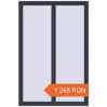 Prețuri Ferestre 800x1200 mm REHAU BRILLANT DESIGN ANTHRACITE_GREY_STRUKTURAL two-sided. Preț: 1 268.33 RON