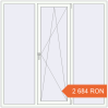 Prețuri Ferestre 1800x1800 mm OPTIMUM REHAU EURO 70 RAL 9016 Traffic white two-sided. Preț: 2 683.68 RON