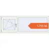 Prețuri Ferestre 1700x600 mm ENERGY-SAVING REHAU SYNEGO MD RAL 9016 Traffic white two-sided. Preț: 1.754,85 lei