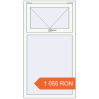 Prețuri Ferestre 800x1500 mm OPTIMUM REHAU EURO 70 RAL 9016 Traffic white two-sided. Preț: 1 055.32 RON