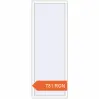 Prețuri Ferestre 800x2200 mm BASE REHAU EURO 60 RAL 9016 Traffic white two-sided. Preț: 780.89 RON