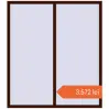 Prețuri Ferestre 1600x1800 mm ENERGY-SAVING REHAU SYNEGO MD BLACK_CHERRY two-sided. Preț: 3.571,61 lei