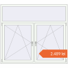 Prețuri Ferestre 1800x1600 mm BASE REHAU EURO 60 RAL 9016 Traffic white two-sided. Preț: 2.488,88 lei