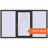 Prețuri Ferestre 2000x1200 mm REHAU ARTEVO BLACK_STRUCTURAL two-sided. Preț: 5 975.04 RON