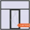 Prețuri Ferestre 1800x1800 mm REHAU BRILLANT DESIGN BLACK_STRUCTURAL two-sided. Preț: 3 467.1 RON