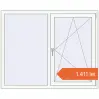 Prețuri Ferestre 1500x1200 mm BASE REHAU EURO 60 RAL 9016 Traffic white two-sided. Preț: 1.410,94 lei