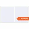 Prețuri Ferestre 2200x1300 mm BASE REHAU EURO 60 RAL 9016 Traffic white two-sided. Preț: 1 209.94 RON