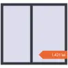 Prețuri Ferestre 1300x1200 mm OPTIMUM REHAU EURO 70 ANTHRACITE_GREY_STRUKTURAL two-sided. Preț: 1.420,84 lei