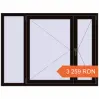 Prețuri Ferestre 1600x1200 mm OPTIMUM REHAU EURO 70 BLACK_BROWN two-sided. Preț: 3 258.56 RON