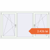 Prețuri Ferestre 2000x1100 mm REHAU BRILLANT DESIGN RAL 9016 Traffic white two-sided. Preț: 2.426,44 lei