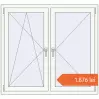 Prețuri Ferestre 1300x1200 mm OPTIMUM REHAU EURO 70 RAL 9016 Traffic white two-sided. Preț: 1.875,51 lei