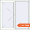 Prețuri Ferestre 1500x1500 mm BASE REHAU EURO 60 RAL 9016 Traffic white two-sided. Preț: 1 484.12 RON