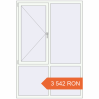 Prețuri Ferestre 1400x2050 mm ENERGY-SAVING REHAU SYNEGO MD RAL 9016 Traffic white two-sided. Preț: 3 541.65 RON