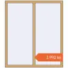 Prețuri Ferestre 1300x1500 mm ALU STANDARD 72 RAL 1002 Sand yellow two-sided. Preț: 2.992,19 lei
