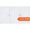 Prețuri Ferestre 2500x1448 mm ENERGY-SAVING REHAU SYNEGO MD RAL 9016 Traffic white two-sided. Preț: 5.250,84 lei