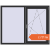 Prețuri Ferestre 1460x1160 mm OPTIMUM REHAU EURO 70 ANTHRACITE_GREY_GLATT two-sided. Preț: 2.731,10 lei