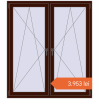 Prețuri Ferestre 1400x1600 mm OPTIMUM REHAU EURO 70 BLACK_CHERRY two-sided. Preț: 3.953,19 lei