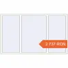 Prețuri Ferestre 2000x1200 mm ENERGY-SAVING REHAU SYNEGO MD RAL 9016 Traffic white two-sided. Preț: 2.737,21 lei