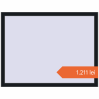 Prețuri Ferestre 1300x1000 mm OPTIMUM REHAU EURO 70 BLACK_COOL_110L-2 two-sided. Preț: 1.211,12 lei