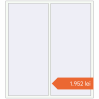 Prețuri Ferestre 1800x2000 mm REHAU BRILLANT DESIGN RAL 9016 Traffic white two-sided. Preț: 1.951,88 lei