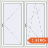 Prețuri Ferestre 1500x1500 mm BASE REHAU EURO 60 RAL 9016 Traffic white two-sided. Preț: 2.165,36 lei