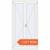 Prețuri Ferestre 960x1830 mm BASE REHAU EURO 60 RAL 9016 Traffic white two-sided. Preț: 2.070,84 lei