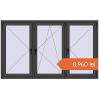 Prețuri Ferestre 2000x1200 mm REHAU ARTEVO BASALT_GREY two-sided. Preț: 8.959,50 lei