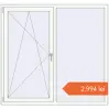 Prețuri Ferestre 1600x1500 mm ENERGY-SAVING REHAU SYNEGO MD RAL 9016 Traffic white two-sided. Preț: 2.994,46 lei