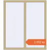 Prețuri Ferestre 1300x1500 mm ALU STANDARD 72 RAL 1000 Green beige two-sided. Preț: 2.992,19 lei