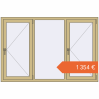 Prețuri Ferestre 1800x1200 mm ALU STANDARD 72 RAL 1000 Green beige two-sided. Preț: 1.354,48 €