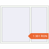 Prețuri Ferestre 1600x1250 mm OPTIMUM REHAU EURO 70 RAL 9016 Traffic white two-sided. Preț: 1 360.87 RON