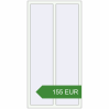Prețuri Ferestre 900x1780 mm REHAU BRILLANT DESIGN RAL 9016 Traffic white two-sided. Preț: 154.56 EUR