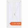 Prețuri Ferestre 960x1830 mm REHAU BRILLANT DESIGN RAL 9016 Traffic white two-sided. Preț: 2 250.62 RON