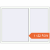 Prețuri Ferestre 1700x1250 mm OPTIMUM REHAU EURO 70 RAL 9016 Traffic white two-sided. Preț: 1 422.2 RON