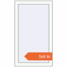 Prețuri Ferestre 545x950 mm OPTIMUM REHAU EURO 70 RAL 9016 Traffic white two-sided. Preț: 567,79 lei