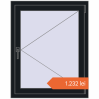 Prețuri Ferestre 800x1000 mm BASE REHAU EURO 60 BLACK_COOL_110L-2 two-sided. Preț: 1.232,44 lei