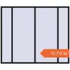 Prețuri Ferestre 2400x2000 mm REHAU ARTEVO BLACK_COOL_110L-2 two-sided. Preț: 10.711,95 lei
