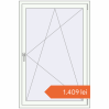 Prețuri Ferestre 1000x1500 mm OPTIMUM REHAU EURO 70 RAL 9016 Traffic white two-sided. Preț: 1.408,76 lei