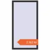 Prețuri Ferestre 800x1500 mm REHAU ARTEVO ANTHRACITE_GREY_GLATT two-sided. Preț: 2.161,57 lei