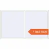 Prețuri Ferestre 2000x1200 mm BASE REHAU EURO 60 RAL 9016 Traffic white two-sided. Preț: 1 065.01 RON