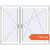 Prețuri Ferestre 1461x1160 mm OPTIMUM REHAU EURO 70 RAL 9016 Traffic white two-sided. Preț: 1.949,29 lei