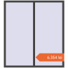 Prețuri Ferestre 1800x2000 mm REHAU ARTEVO BASALT_GREY two-sided. Preț: 6.353,88 lei