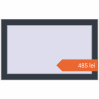 Prețuri Ferestre 800x500 mm OPTIMUM REHAU EURO 70 ANTHRACITE_GREY_STRUKTURAL two-sided. Preț: 485,45 lei