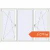 Prețuri Ferestre 2000x1370 mm REHAU ARTEVO RAL 9016 Traffic white two-sided. Preț: 5.078,83 lei