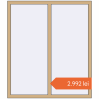 Prețuri Ferestre 1300x1500 mm ALU STANDARD 72 RAL 1001 Beige two-sided. Preț: 2.992,19 lei