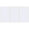 Prețuri Uși glisante de terasă 4000x2200 mm PATIO DOOR REHAU BRILLANT DESIGN RAL 9016 Traffic white two-sided